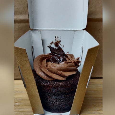 Muffin chocolate y almendra