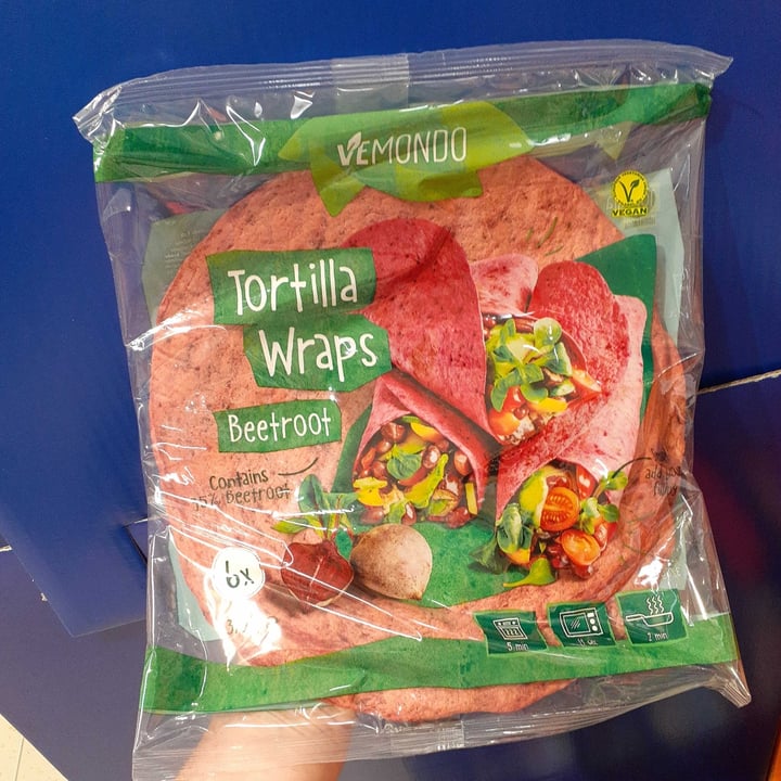 Vemondo Tortilla Wraps Beetroot Review abillion