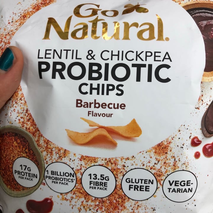 Go Natural Lentil & Chickpea Probiotic Chips (Barbeque) Review abillion
