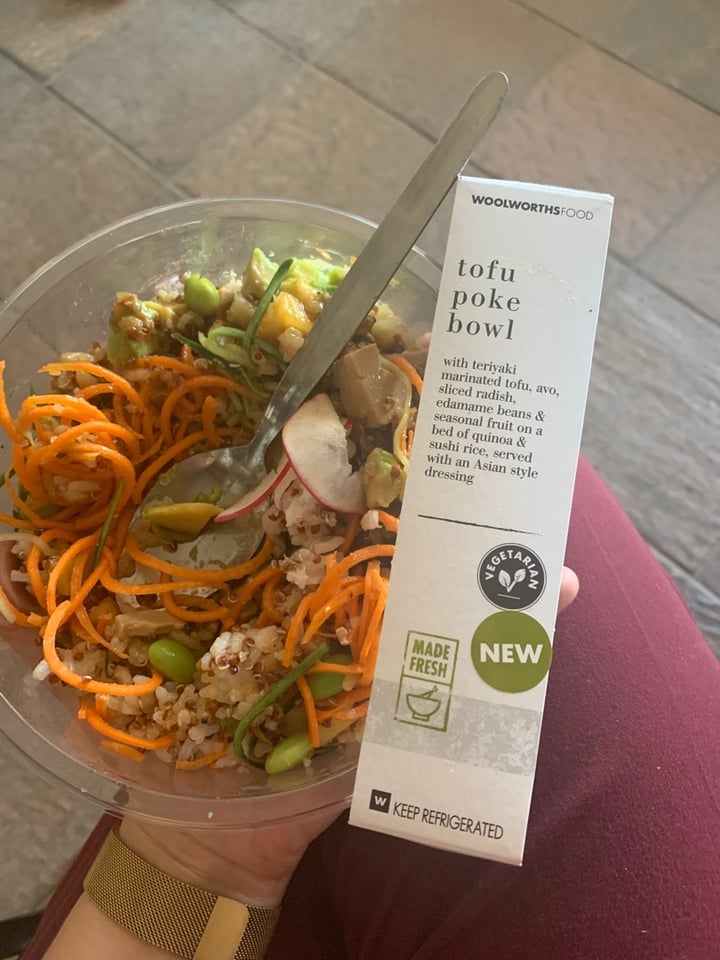 Woolworths Food Tofu Poke Bowl Review abillion