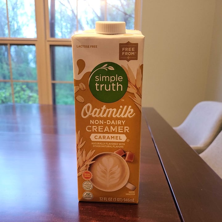 Simple Truth oatmilk nondairy creamer caramel Review abillion