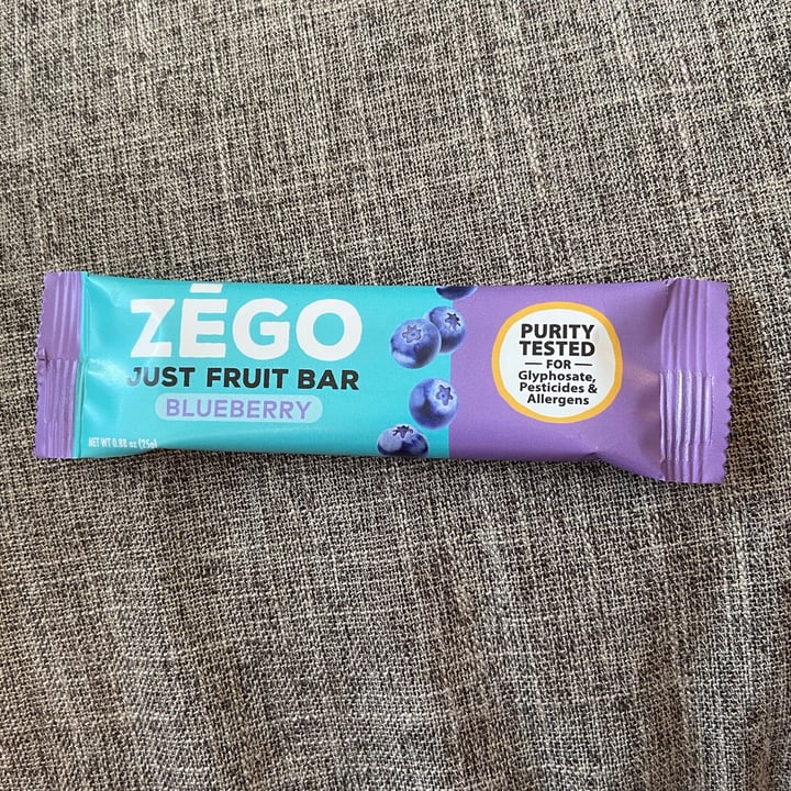 Zego Blueberry Just Fruit Bar Reviews abillion