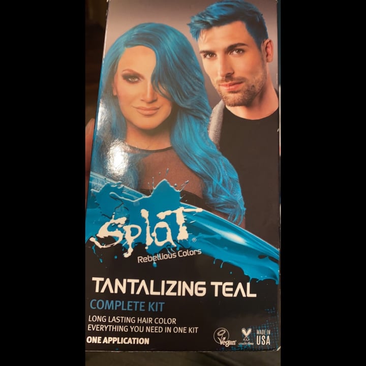 Splat Hair Dye Tantalizing Teal Review abillion