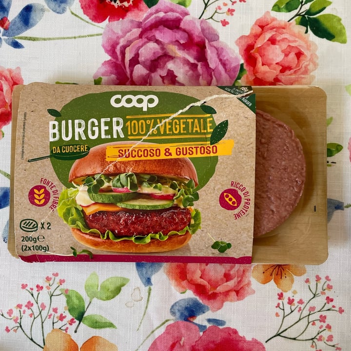 Coop Burger 100 vegetali Sucoso & Gustoso Review abillion