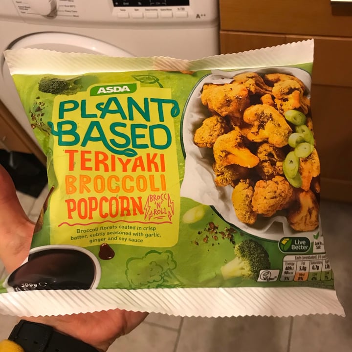 ASDA Plant based teriyaki broccoli popcorn Review abillion