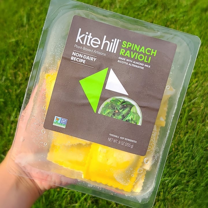 Kite Hill Spinach Ravioli with Almond Milk Ricotta Alternative Review
