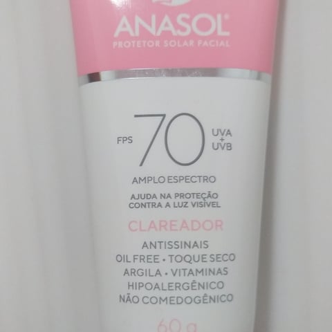 Anasol, Protetor solar 70 com clareador, sun care, body & skincare, health and beauty, review