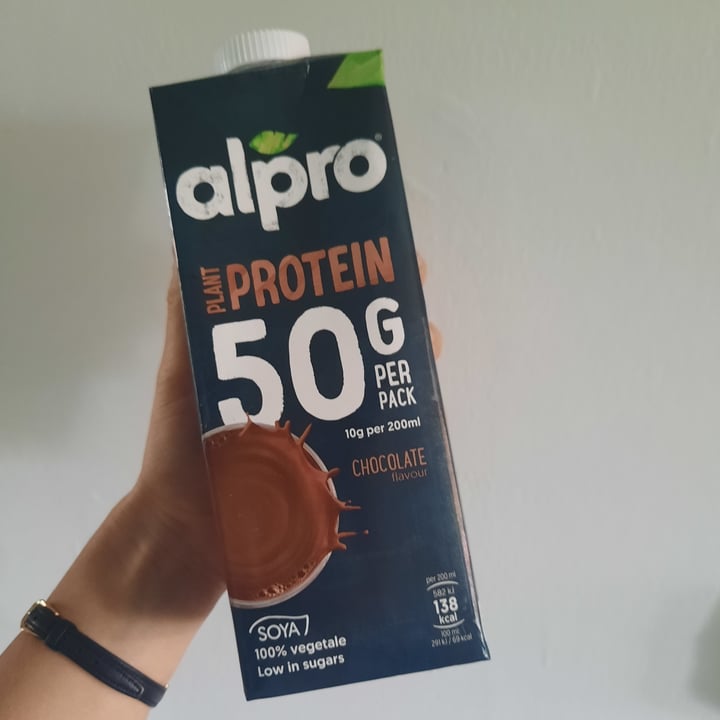 Alpro 50g plant protein chocolate flavour Review abillion
