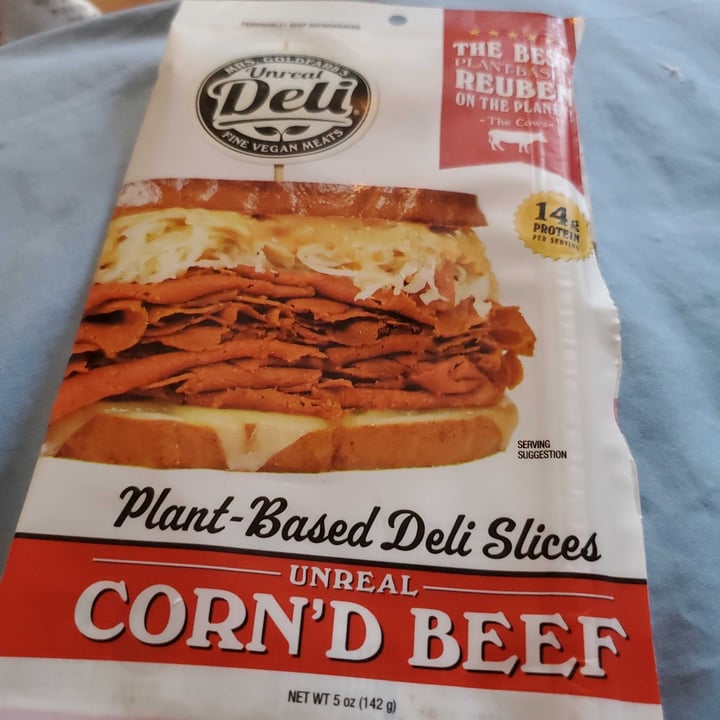 Mrs. Goldfarb’s Unreal Deli Unreal Corn’d Beef Plant Based Deli Slices