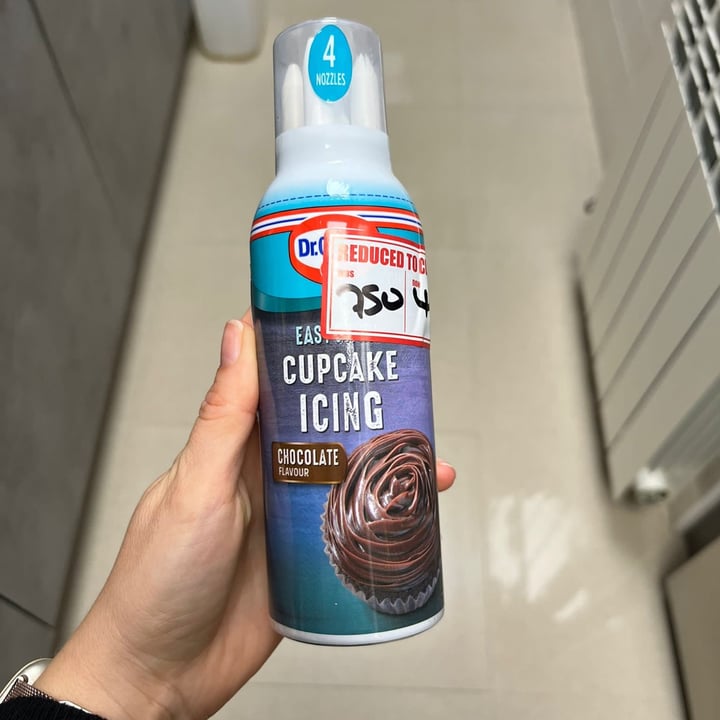 Dr. Oetker Cupcake icing chocolate Review abillion
