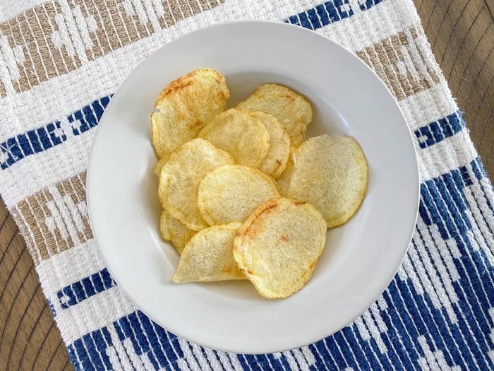 How to make your own potato chips in the microwave abillion