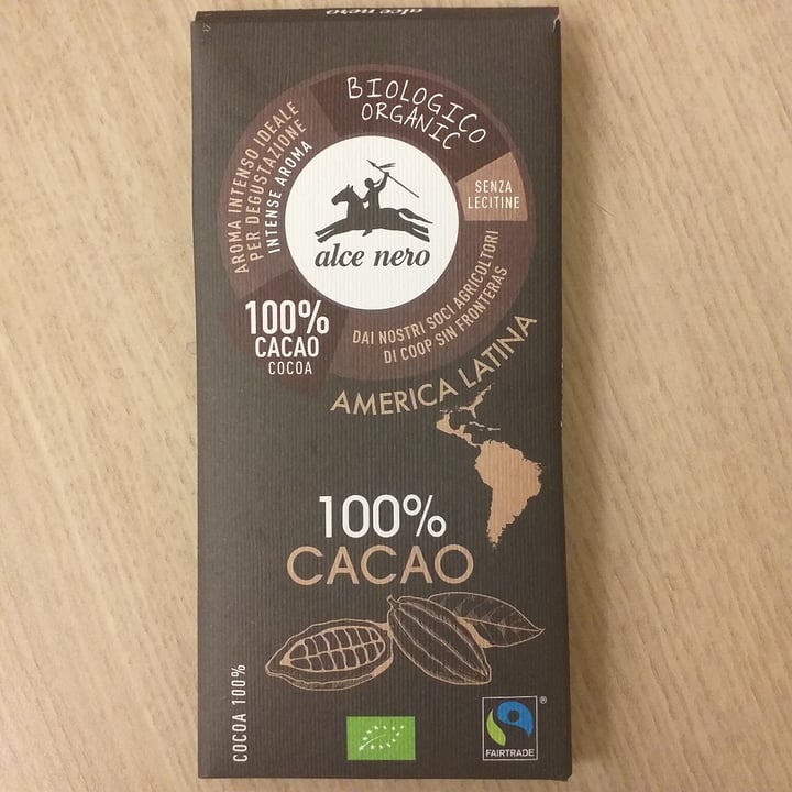 Alce Nero Chocolate 100% cacao Reviews | abillion