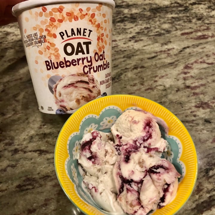 Oat Blueberry Oat Crumble Oatmilk Ice Cream Review abillion