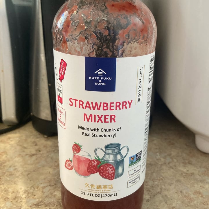 Kuze Fuku & Sons Strawberry Mixer Review abillion
