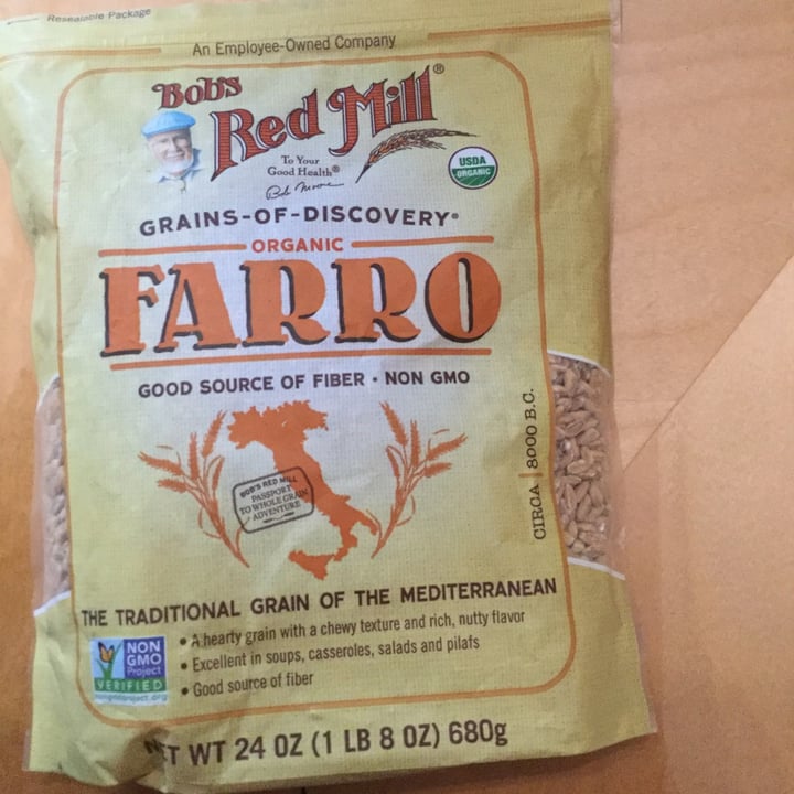 Bob's Red Mill Farro grain Review abillion