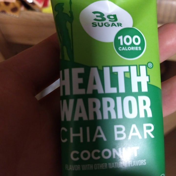 Health Warrior Chia Bar Coconut Review 