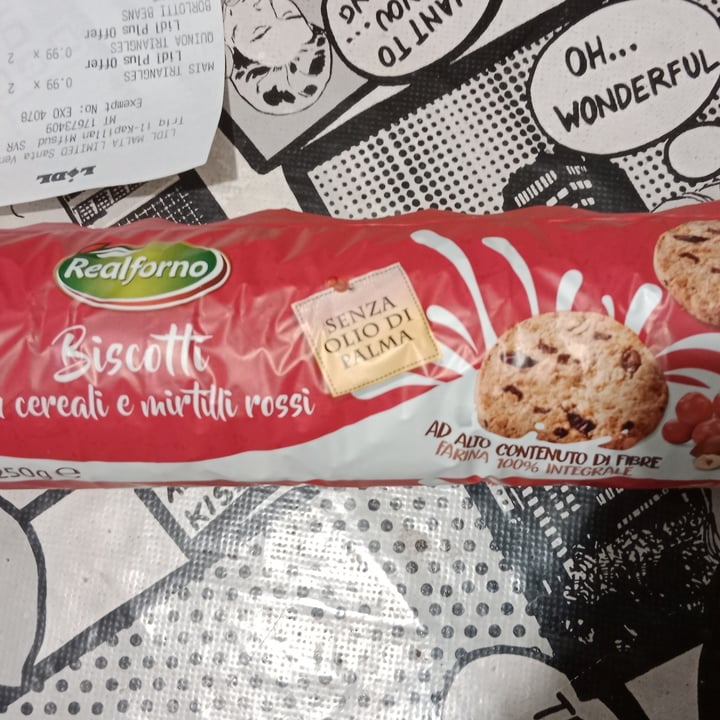 Realforno Biscotti Cereali E Mirtilli Rossi Review Abillion