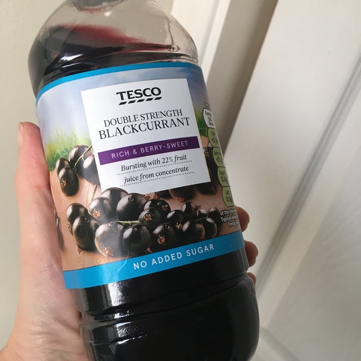 Tesco Double Strength Blackcurrent Juice Reviews abillion