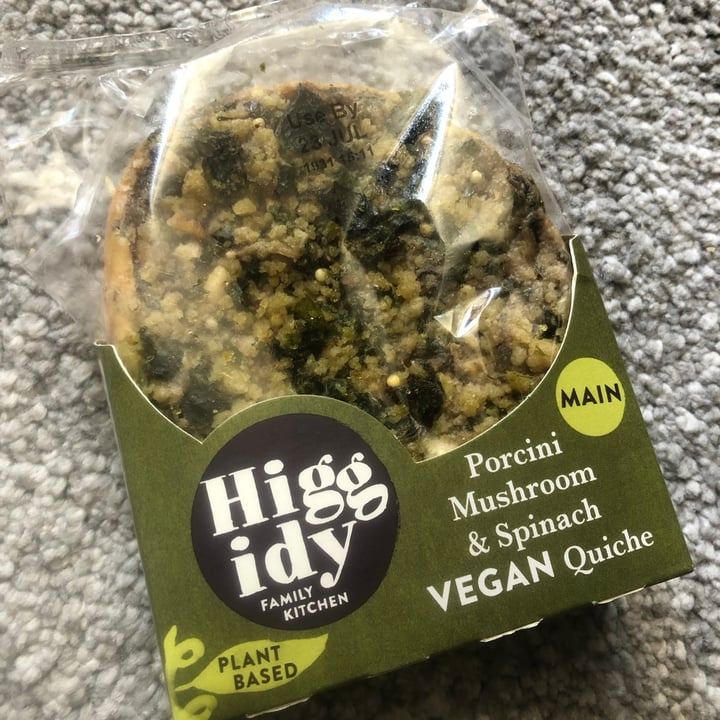 Higgidy Porcini Mushroom & Spinach Quiche Reviews abillion