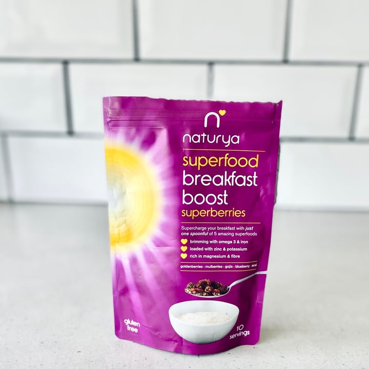 Naturya Superfood breakfast boost superberries Review abillion