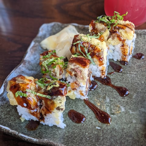 Shiitake To Me roll