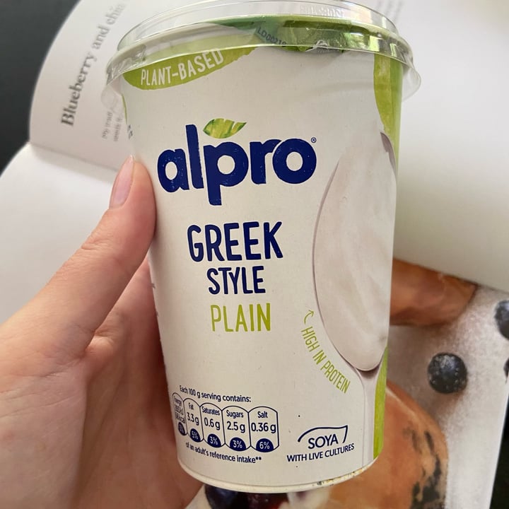 Alpro Greek Style Plain Yogurt Review abillion