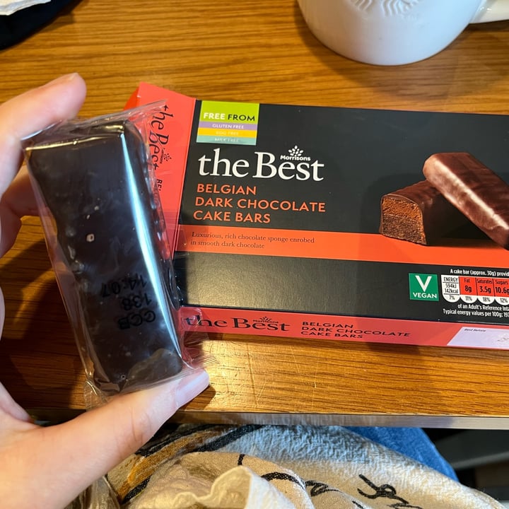 Morrisons Belgian Dark Chocolate Cake Bars Reviews abillion