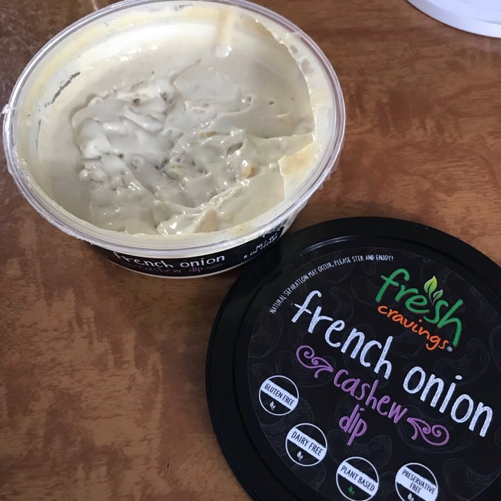 Fresh Cravings French Onion Cashew Dip Review abillion