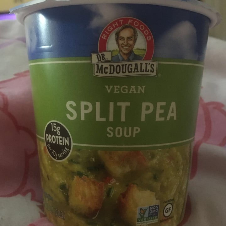 Dr McDougall's Right Foods Split Pea Soup Review abillion