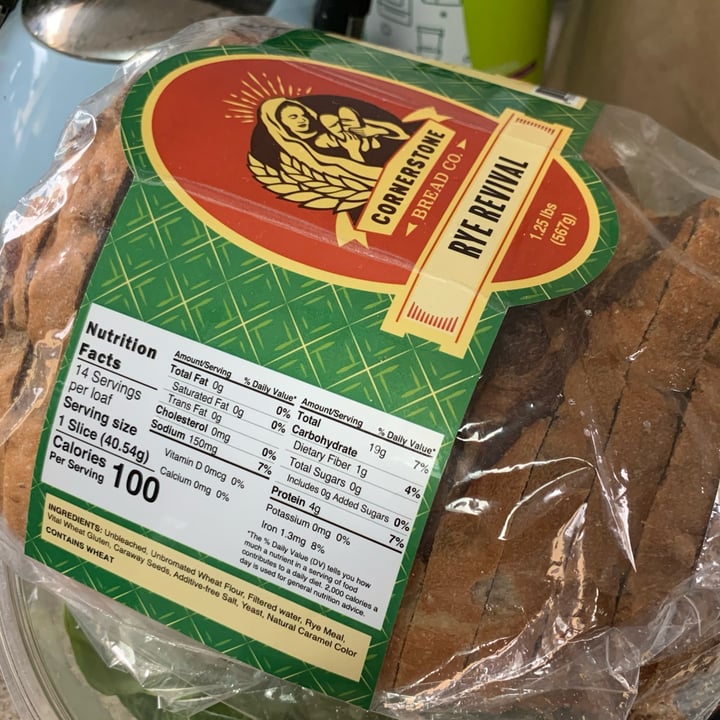 Cornerstone Bread Co. Rye Revival Review abillion