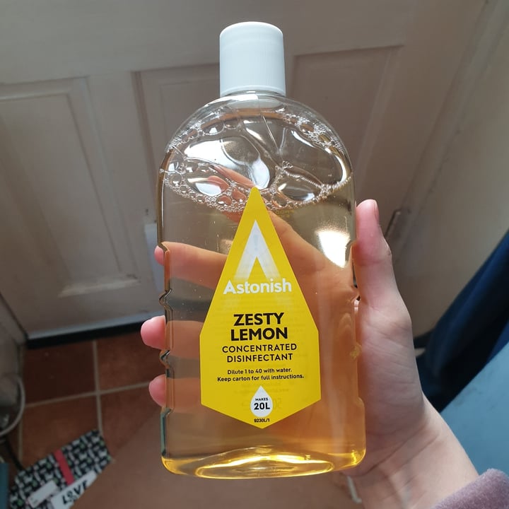 Astonish Zesty Lemon Concentrated Disinfectant Review abillion