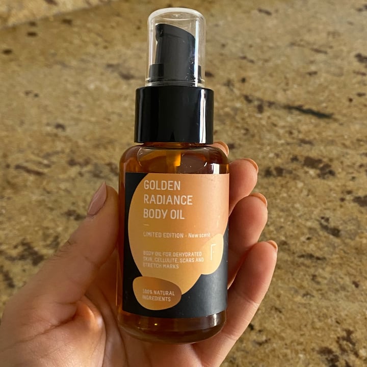Freshly Cosmetics Golden Radiance Body Oil Review abillion