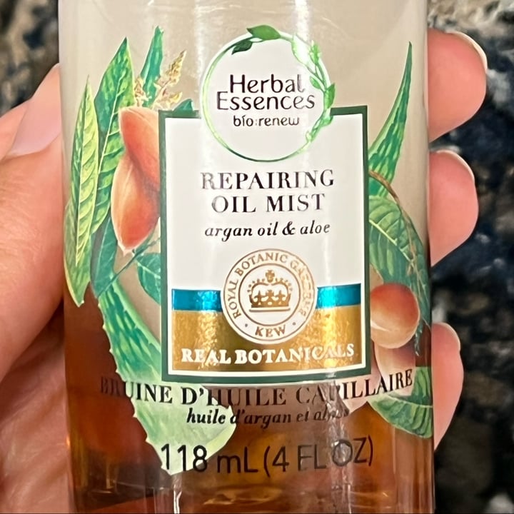Herbal Essences Repairing Oil Mist Argan Oil & Aloe Review abillion