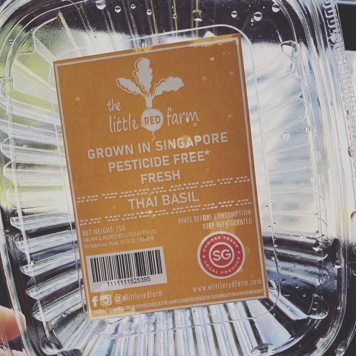 The Little Red Farm Thai Basil Review abillion