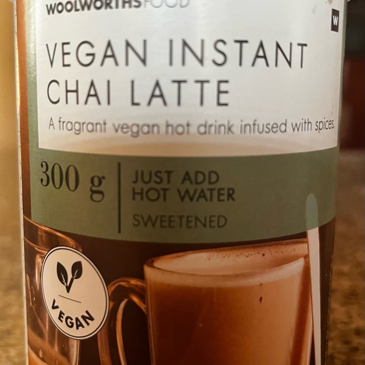 Woolworths Woolworths Instant Chai Latte Review abillion