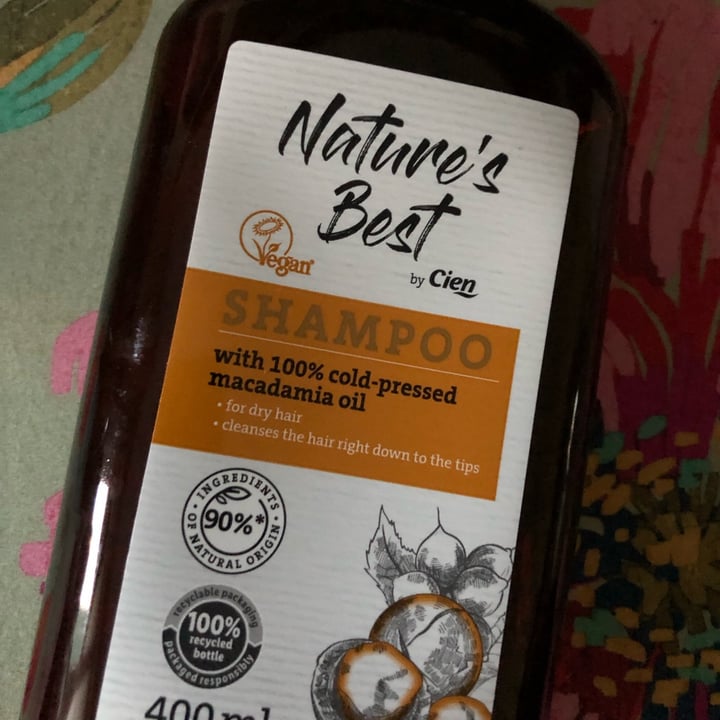 Nature’s best by cien Shampoo Macadamia Review abillion