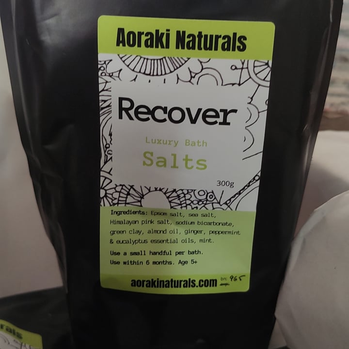 Aoraki Naturals Recovery Bath Salts Review abillion