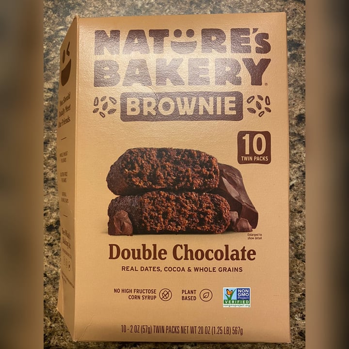 Nature's Bakery Brownie Bar Double Chocolate Review abillion