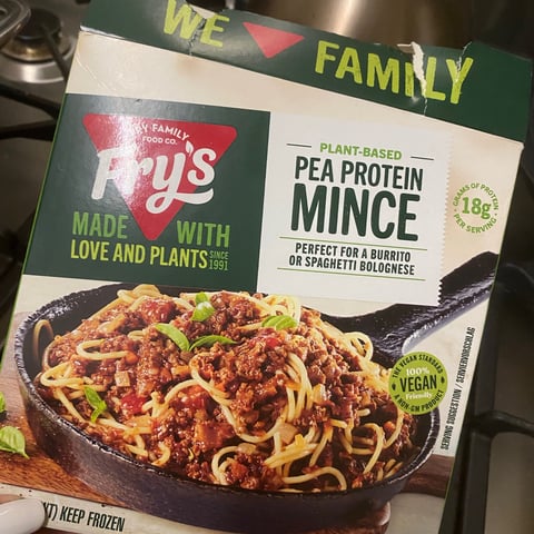 Fry's Family Food Co, Pea Protein Mince, meat, alternative eggs, meat & seafood, food, review