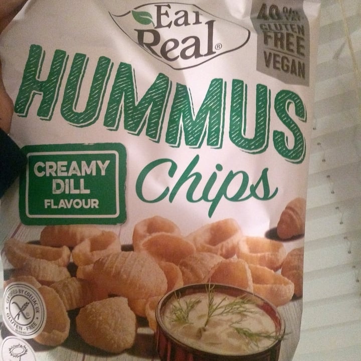 Eat Real Creamy dill hummus chips Review abillion