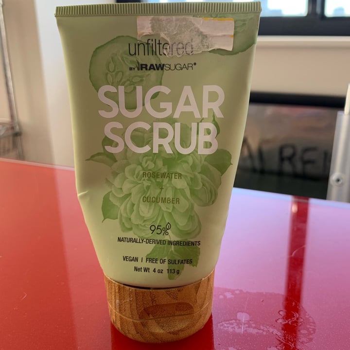Raw Sugar Sugar Scrub Rosewater + Cucumber Review abillion