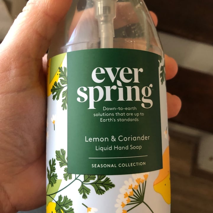 ever spring by Target Lemon & coriander hand soap Review abillion