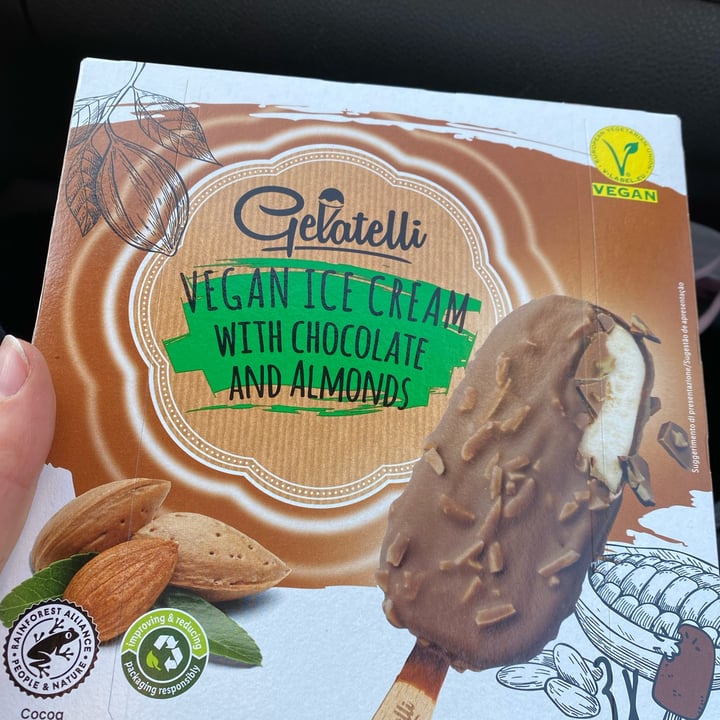 Gelatelli Vegan Ice Cream with Chocolate and Almonds Review abillion