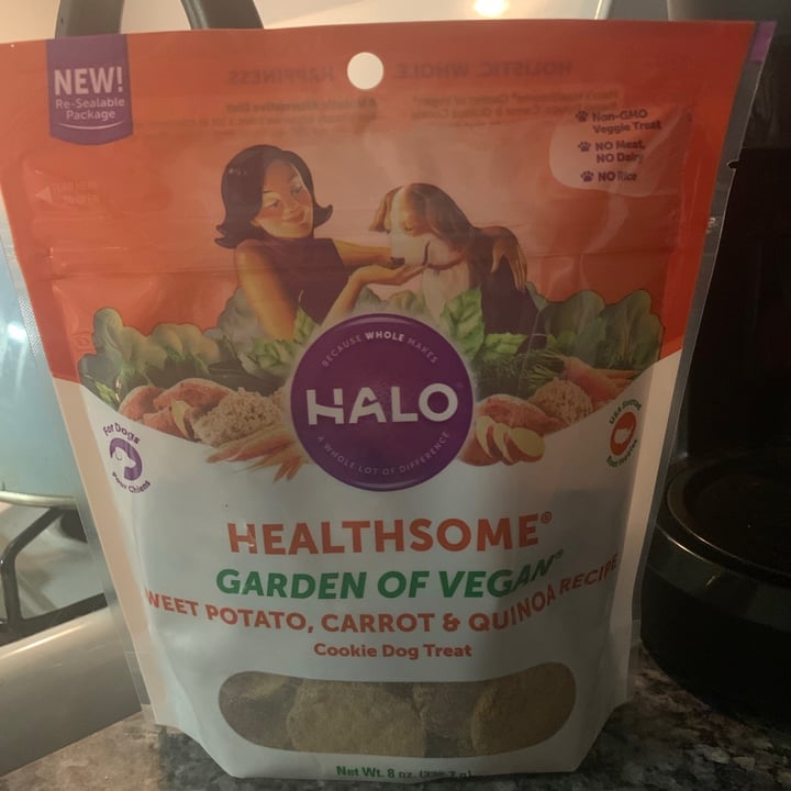 Halo Pet Food Sweet Potato, Carrot & Quinoa Cookie Dog Treats Review