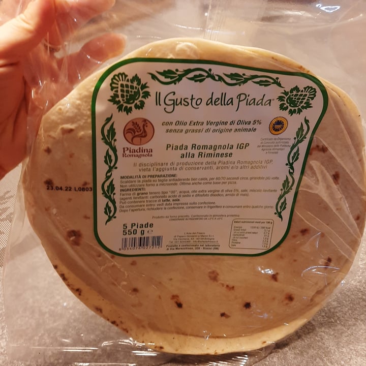 Il gusto della piada Piadina Reviews abillion