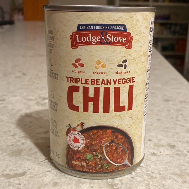 Sprague foods Lodge & Stove 3 Bean Veggie Chili Review | abillion