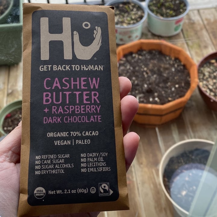 Hu Kitchen Cashew Butter + Raspberry Dark Chocolate Review abillion