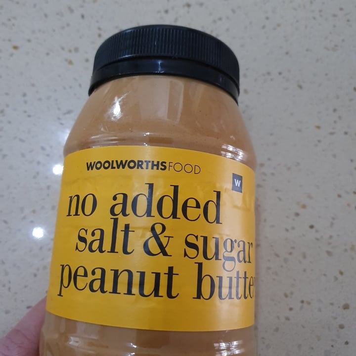 Woolworths Food No Added Salt & Sugar Peanut Butter Review abillion