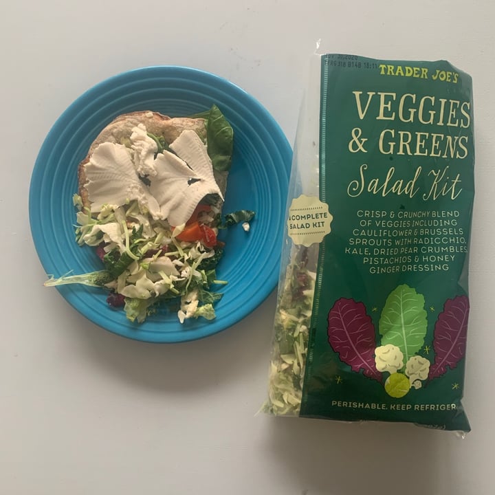 Trader Joe's Veggies & Greens Salad Kit Review abillion