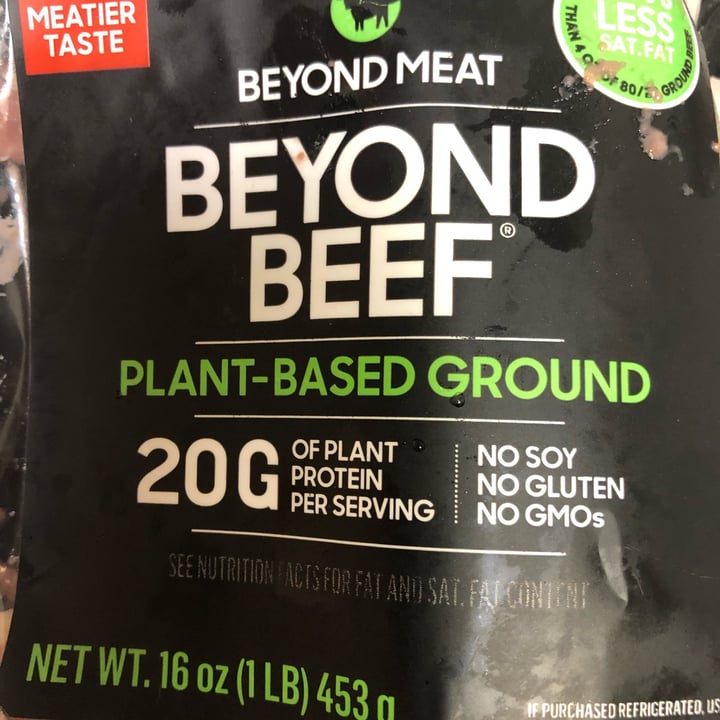 Beyond Meat Beyond Beef PlantBased Ground 20G Review abillion